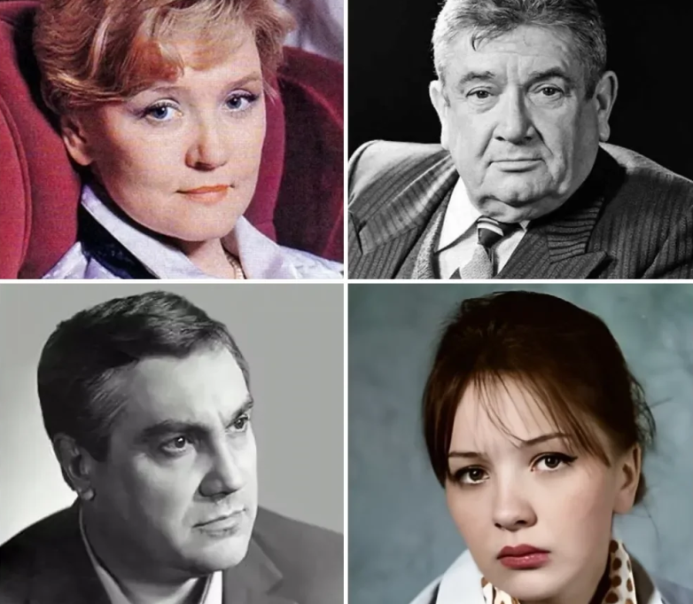 Архивные кадры: легенды советского кино и театра